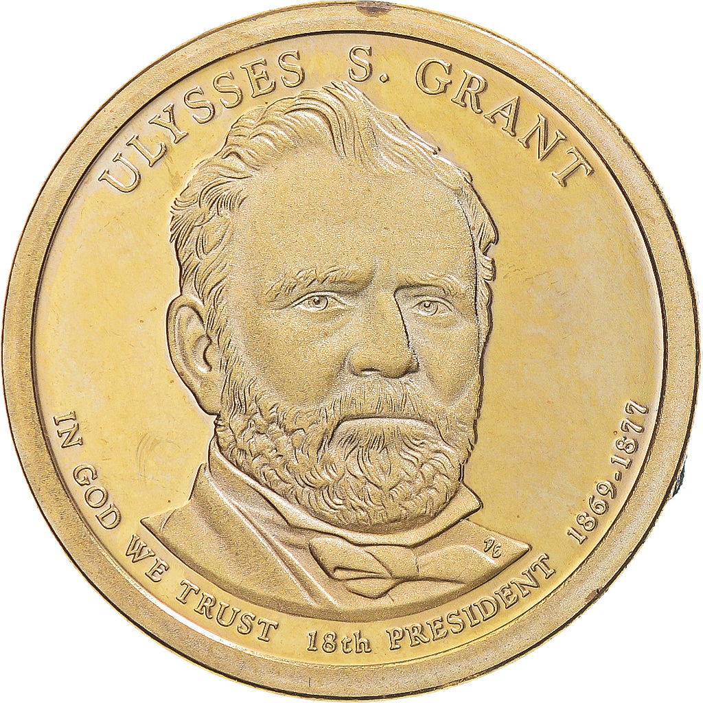 Moeda Estados Unidos da América Ulysses S. Grant Dollar 2011 U.S.
