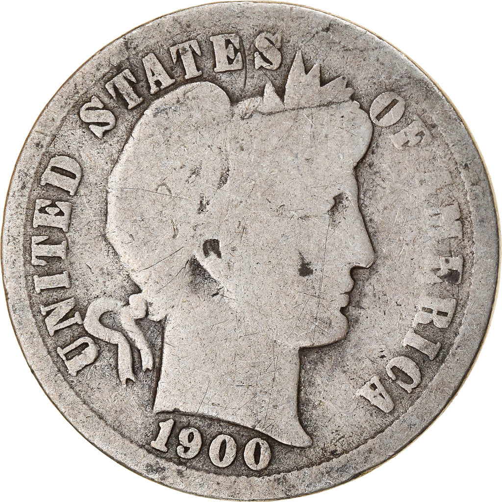 1900 dime fashion coin