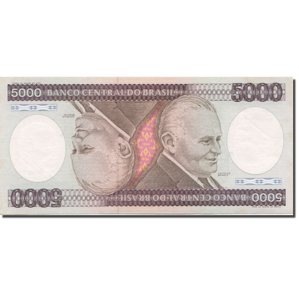 Brazil 500 Cruzeiros 1985 - Brazilian Bank Notes, Paper Money
