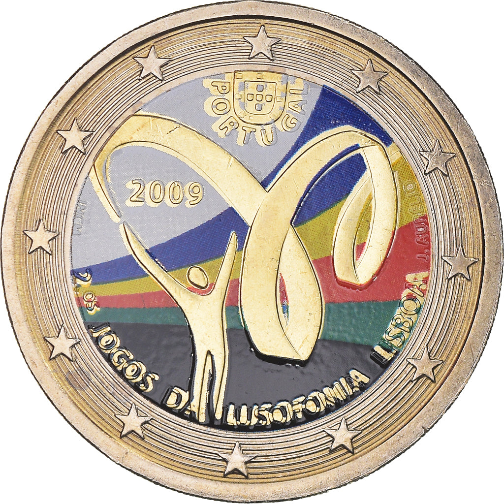 2 Euro Portugal 2009, KM# 786