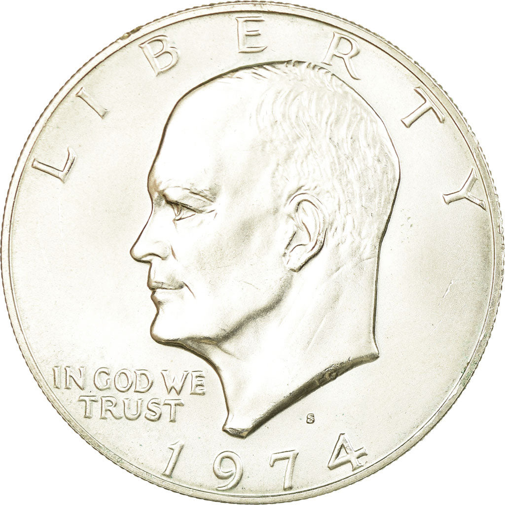 Coin United States Eisenhower Dollar Dollar 1974 U.S. Mint San