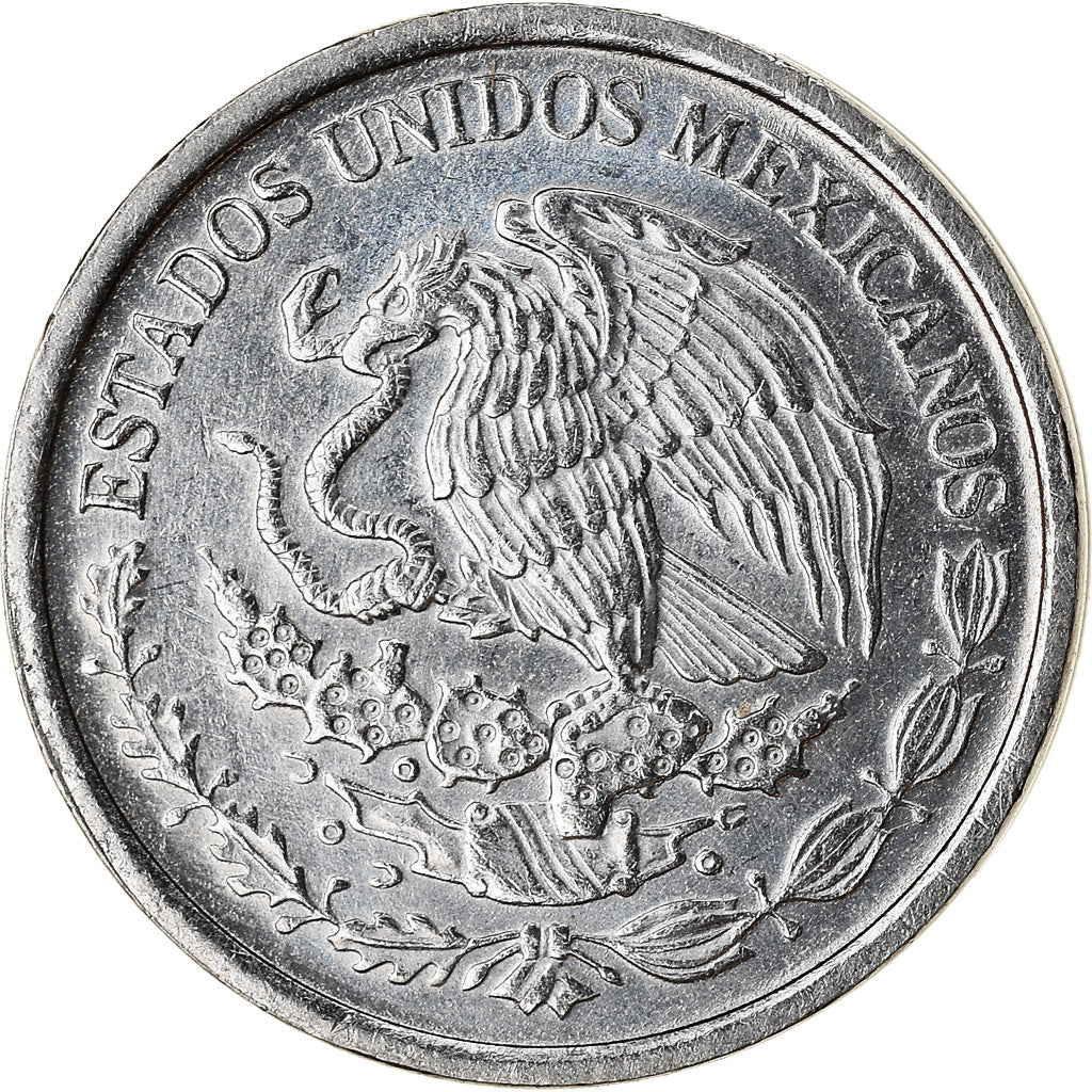 Coin Mexico 10 Centavos 2011 Mexico City EF 40 45 Stainless Steel