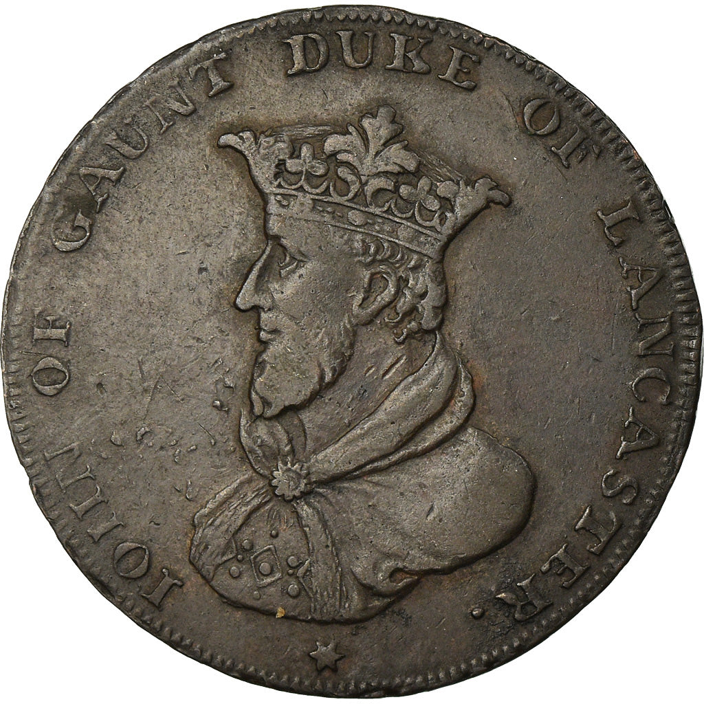 Coin Great Britain Lancashire Halfpenny Token 1794 Lancaster VF 30