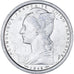 Coin, SAINT PIERRE & MIQUELON, 2 Francs, 1948, Paris, AU(55-58), Aluminum, KM:2