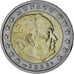 Monaco, Rainier III, 2 Euro, 2002, Paris, SS, Bi-Metallic, Gadoury:MC179, KM:174