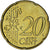 Monaco, Rainier III, 20 Euro Cent, 2002, Paris, AU(55-58), Brass, Gadoury:MC176