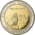 Argentina, Peso, Mar del Plata, 2010, Bimetálico, SC, KM:160