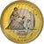 Suécia, 1 Euro, unofficial private coin, 2004, Aço Cromado a Cobre, AU(55-58)