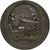 France, Medal, Monneron de 5 Sols au serment, 1792, Bronze, AU(50-53)