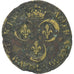 Frankrijk, Token, Henri II, Chambre des Comptes du Roi, 1552, Tin, FR+