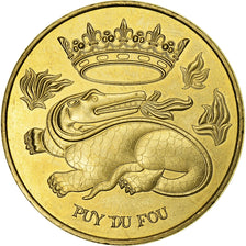 France, Token, Les Epesses - Puy du Fou n°9, 2016, Copper-nickel Aluminium