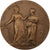 France, Médaille, Concours Général Agricole de Paris, 1909, Bronze, TTB+