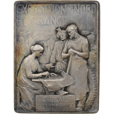 France, Médaille, Exposition du Nord de la France, 1904, Argent, Hippolyte