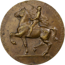 France, Médaille, Exposition Universelle de Bruxelles, 1910, Bronze, TTB