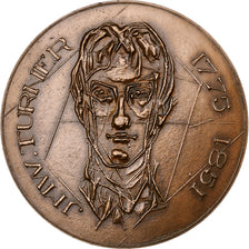 França, medalha, J.M. William Turner, 1969, Bronze, AU(50-53)