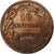 Luxemburg, William III, 10 Centimes, 1870, Utrecht, Bronze, S, KM:23.1