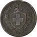 Schweiz, Rappen, 1870, Bern, Rare, Bronze, SS, KM:3.1