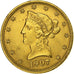 Vereinigte Staaten, $10, Eagle, Coronet Head, 1907, U.S. Mint, Gold, SS+, KM:102