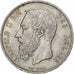 Belgium, Leopold II, 5 Francs, 5 Frank, 1865, Rare, Silver, EF(40-45), KM:24