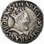 Francia, Henri II, 1/2 Teston, 1554, Bayonne, Plata, BC+, Gadoury:364