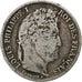 Francia, Louis-Philippe I, Franc, Louis-Philippe, 1836, Paris, Plata, BC+