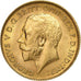 Grã-Bretanha, George V, 1/2 Sovereign, 1914, Dourado, AU(55-58), KM:819