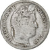 Francia, Louis-Philippe I, 2 Francs, 1832, La Rochelle, Plata, BC+, Gadoury:520