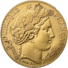 Frankreich, 10 Francs, Cérès, 1895, Paris, Gold, SS+, Gadoury:1016, KM:830