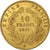 France, Napoleon III, 10 Francs, 1857, Paris, Gold, AU(50-53), Gadoury:1014