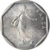 Moneda, Francia, Semeuse, 2 Francs, 1994, MBC, Níquel, KM:942.2, Gadoury:547