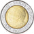 Coin, VATICAN CITY, John Paul II, 500 Lire, 1984, Roma, MS(65-70), Bi-Metallic