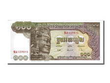 Billet, Cambodge, 100 Riels, 1957, NEUF