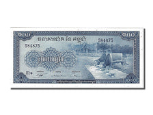 Biljet, Cambodja, 100 Riels, 1956, NIEUW
