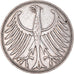 Munten, Federale Duitse Republiek, 5 Mark, 1951, Stuttgart, ZF, Zilver, KM:112.1