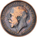 Monnaie, Grande-Bretagne, George V, 1/2 Penny, 1918, TB+, Bronze, KM:809