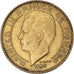 Coin, Monaco, Rainier III, 10 Francs, 1950, Paris, EF(40-45), Aluminum-Bronze