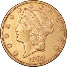 Coin, United States, Double Eagle, $20, Double Eagle, 1902, San Francisco