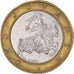 Moneta, Monaco, Rainier III, 10 Francs, 1991, EF(40-45), Bimetaliczny, KM:163