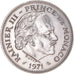 Moneda, Mónaco, Rainier III, 5 Francs, 1971, EBC+, Cobre - níquel, KM:150