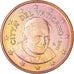 VATICAN CITY, Euro Cent, 2011, Rome, BU, MS(65-70), Copper Plated Steel, KM:375