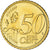 Lituania, 50 Euro Cent, 2015, SPL-, Ottone, KM:210