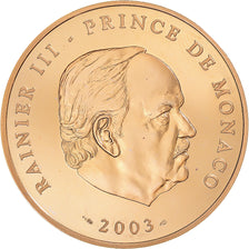 Monaco, Rainier III, 100 Euro, PP, 2003, MDP, Gold, STGL, Gadoury:MC183