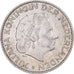 Coin, Netherlands, Juliana, Gulden, 1957, EF(40-45), Silver, KM:184