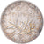 Moneta, Francja, Semeuse, 50 Centimes, 1915, Paris, AU(50-53), Srebro, KM:854