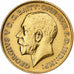 Great Britain, George V, 1/2 Sovereign, 1911, Gold, AU(50-53), KM:819