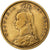 Great Britain, Victoria, 1/2 Sovereign, 1892, Gold, AU(50-53), KM:766