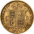 Gran Bretagna, Victoria, 1/2 Sovereign, 1892, Oro, BB+, KM:766