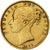 Grã-Bretanha, Victoria, Sovereign, 1863, Dourado, EF(40-45), KM:736.1