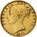 Groot Bretagne, Victoria, Sovereign, 1863, Goud, ZF, KM:736.1