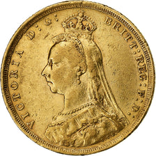 Gran Bretagna, Victoria, Sovereign, 1888, Oro, BB, KM:767